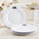 Magnolia Melamine Lunch Plates - Set of 4 by Arthur Court Designs