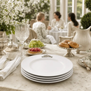 Bunny / Rabbit Melamine Lunch Plates - Set of 4 by Arthur Court Designs