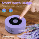 XLEADER Mini Bluetooth Speaker (Travel Case Provided) HD Sound&Rich Bass, Touch Design, 12-15H Playtime, Support Aux Input, Micro SD, Mic, Small, for iPhone Laptop Shower Office, Ideal Gifts, Purple by TinyTreasures Baby Boutique