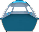 COMMOUDS Beach Tent Sun Shade for 3/4-5/6-7/8-10 Person, UPF 50+ Beach Sun Shelter Canopy Tent, Lightweight, Easy Set Up and Carry by TinyTreasures Baby Boutique