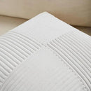 Fancy Homi 2 Packs White Long Lumbar Decorative Throw Pillow Covers 12x24 Inch for Couch Bed Sofa, Rustic Farmhouse Boho Home Decor, Soft Striped Corduroy Rectangle Accent Cushion Case 30x60 cm by CozyNest Decor