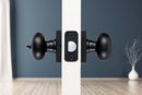 BRINKS – Contemporary Privacy Locking Interior Ball Door Knob, Matte Black - Designed for Sleek and Modern Homes and Blends Seamlessly with Interior Décor (E2436-122) (8 Pack) by TinyTreasures Baby Boutique