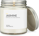 1OAK Jasmine Candle - Soy Wax Scented Candles (Jasmine) - Soy Candles for Home Scented - Long Burning Premium - Hand-Poured (7oz.) by CozyNest Decor