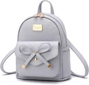 I IHAYNER Girls Bowknot Cute Leather Backpack Mini Backpack Purse for Women by TinyTreasures Baby Boutique
