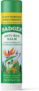 Badger Bug Repellent, Easy to Use Travel Stick, DEET-Free Mosquito Repellent & Insect Protection, Certified Organic Essential Oil Balm by TinyTreasures Baby Boutique