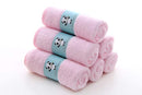HIPHOP PANDA Baby Washcloths, Rayon Made from Bamboo - 2 Layer Ultra Soft Absorbent Newborn Bath Face Towel - Reusable Baby Wipes for Delicate Skin - Pink, 30 Pack by TinyTreasures Baby Boutique