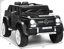 Costzon Ride on Car, Licensed Mercedes-Benz Maybach, 12V Battery Powered Vehicle Toy w/ 2 Motors, Remote Control, 3 Speeds, Lights, Horn, Music, Aux, Storage, Truck, Electric Car for Kids (Black) by TinyTreasures Baby Boutique