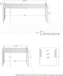 Nxconsu Cabinet Shelf Expandable Height Adjustable Organizer Riser for Kitchen Cabinet Pantry Cupboard Under Sink Countertop Organization Storage Space Saver Stackable Heavy Duty Metal White by CozyNest Decor