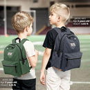 Toddler Backpack for Boys 2-5: Preschool Kindergarten Backpack - 13" Daycare Backpack Fit A4 Folder by TinyTreasures Baby Boutique