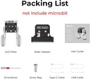 ELECFREAKS Micro:bit XGO Rider Kit Makecode Programing Two-Wheeled Robot,Self-Balancing Car Bionic Built-in IMU and Brushless Motor All-Metal Servo,Opens Underlying Python Protocol(Without microbit) by TinyTreasures Baby Boutique