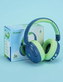 iClever BTH20 Active Noise Cancelling Headphones for Kids, 60H Play Time,Type C Fast Charging, Safe Volume 80dBA, Bluetooth5.4, Award-Winning Kids Headphones Wireless for iPad Tablet Airplane, Blue by TinyTreasures Baby Boutique