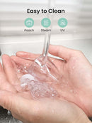 GROWNSY Nasal Aspirator for Baby with 2 Larger Suction Chambers and 6 Food-Grade Soft Silicone Tips, Grey by TinyTreasures Baby Boutique