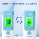 Berrcom Forehead Thermometer for Adults and Kids, Non-Contact Infrared Digital Thermometers for Fever, Room, and Object, Touchless Temperature Gun with Fever Alert by TinyTreasures Baby Boutique