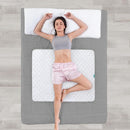 Waterproof Crib Mattress Protector 34" x 36", Non-Slip & Sturdy Mattress Pad Mat, 4 Layers Incontinence Bed Pad for Children Adults, Pets Training Pee Pad, White by TinyTreasures Baby Boutique