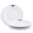 Longhorn Melamine Lunch Plates - Set of 4 by Arthur Court Designs
