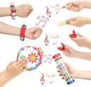 Kids Musical Instruments Toys Set: Baby Music Toys Montessori Percussion for Toddlers - Preschool Educational Musical Toys Set for Boys and Girls with Storage Bag (Red) by TinyTreasures Baby Boutique