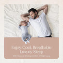 Organic Waterproof Mattress Protector Queen Size - 100% Waterproof Mattress Pad with Extra Soft Quiet & Breathable Triple Layer Protection - GOTS Certified Machine Washable Deep Pocket Design (Queen) by TinyTreasures Baby Boutique