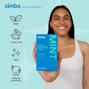 Zimba Teeth Whitening Strips for Teeth Sensitive, White Strips for Teeth Whitening, Teeth Whitener Stain Remover 28 White Strips Included Per Pack, 2 Pack (14 Day Treatment), Watermelon and Mint by CozyNest Decor