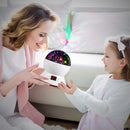 MOKOQI Star Night Light Projector for Kids with Timer - Glow in The Dark Stars and Moon, Best Gift for 1-14 Years Old by TinyTreasures Baby Boutique