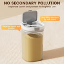 Formula Container to go-1800ml Travel Dispenser BPA Free Airtight Container with Spoon and Layered Storage by TinyTreasures Baby Boutique