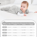 Yoofoss Baby Sleep Sack 12-18 Months 100% Organic Cotton 0.5 TOG Baby Sleeping Bag 2-Way Zipper Toddler Wearable Blankets 3 Pack Breathable Lightweight (Large) by TinyTreasures Baby Boutique
