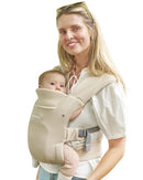 GROWNSY Baby Carrier Newborn to Toddler, Cozy Baby Wraps Carrier, Ergonomic Baby Carrier with Head Support, Cream by TinyTreasures Baby Boutique