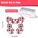 KAKIBLIN Baby Travel Pillow,Baby Neck Pillows for Car Seat,Upgraded Baby Head Pillow,Toddler Head and Neck Baby Support Pillow for Car Seat, Pushchair,Travel (Grey Pot) by TinyTreasures Baby Boutique