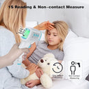 Digital Thermometer for Adults and Kids, No Touch Forehead Thermometer for Baby, 2 in 1 Body Surface Mode Infrared Thermometer with Fever Alarm and Instant Accuracy Readings by TinyTreasures Baby Boutique