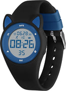 Kids Watches for Girls Boys Digital Sport Watch with Step Counter Pedometer Vibration Alarm Clock, No App Waterproof Fitness Tracker Kids Watch Boys Girls Teens Students Ages 5-16 by TinyTreasures Baby Boutique