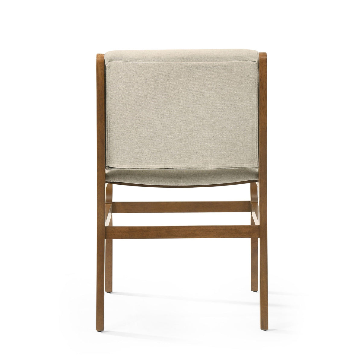 Contemporary Dining Chair Set Upholstered Fabric With Rubberwood Frame, photo 10 of 14