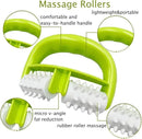 Cellulite Massage, Manual Roller Massage with Two-Wheel Massage Handle,Relax Muscles to Relieve Stress,Increases Blood Circulation,Apply to Arm/Shoulder/Leg/Back/Buttocks/Abdomen(Green) by CozyNest Decor
