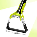Garden Hoe - Adjustable Scuffle Hoe for Weeding Gardening Loosening Soil- Heavy Duty Hula Hoes with Long Handle - Stirrup Hoes, Garden Tools for Women Men (30-61in) by GreenHaven Gardens