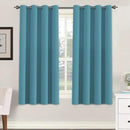 H.VERSAILTEX Window Treatment Blackout Thermal Insulated Room Darkening Solid Grommet Curtains/Drapes for Bedroom (Set of 2 Panels,52 by 63 Inch Long, Storm Blue) by CozyNest Decor