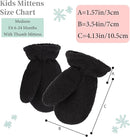 Zsedrut Baby Boys Winter Glove Warm Toddler Infant Girls Mittens Fleece Lined Gloves 1-7 Years by TinyTreasures Baby Boutique