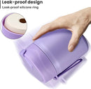 17oz Soup Thermo for Hot Food Kids,Insulated Food Jar with Spoon,Thermo Hot Food Lunch Container,Wide Mouth Leakproof Stainless Steel Lunch Box for School-Purple by TinyTreasures Baby Boutique