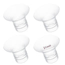 Momcozy Flange Insert 21mm Compatible with 24mm Flange/Shield of Most Pumps, Insert for Breast Pump Replacement Accessories, 4PCS 21mm by TinyTreasures Baby Boutique