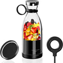 OTPEIR Portable Blender for Shakes and Smoothies with 11.83 Oz Travel Cup and Lid,Durable Stainless Steel Blades for Juice Blending Performance, Black by TinyTreasures Baby Boutique