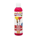 Colorations Liquid Glitter Watercolor Paint, 8 fl oz, Magenta, Non-Toxic, Painting, Kids, Craft, Hobby, Fun, Water Color, Posters, Cool Effects, Versatile, Gift by TinyTreasures Baby Boutique