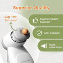 SAFELON 4 PCS Baby Safety Automatic Door Stopper, Automatic Door Finger Guards for Kids, Automatic Anti-Pinch Door Stopper, No Drilling& Tools, Easy to Install and Use by TinyTreasures Baby Boutique