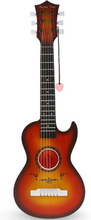 23" Acoustic Guitar, Kids 6 String Toy Guitar - Realistic Steel Strings - Beginner Practice First Musical Instrument for Children, Toddlers (Cherry Sunburst) by TinyTreasures Baby Boutique