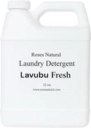 Plant-Based Liquid Laundry Detergent, 32 Fl Oz, Multiple Scents, HE Compatible (Lavubu Fresh) by CozyNest Decor