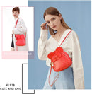 KL928 Girls Bowknot Polka Dot Cute Mini Backpack Small Daypacks Convertible Shoulder Bag Purse for Women by TinyTreasures Baby Boutique
