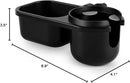 Accmor Stroller Cup Holder with Tray, Universal Cup Holder, Bike Bottle Holder, 360° Rotatable Large Caliber Drinks Holder for Stroller, Bike, Wheelchair, Walker by TinyTreasures Baby Boutique