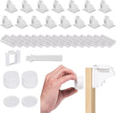 15 Pack Magnetic Cabinet Locks Baby Proofing - Safeasy Child Safety Latches for Cabinets, Drawers & Cupboards - Quick-Adhesive Installation (15 Locks + 2 Keys) by TinyTreasures Baby Boutique