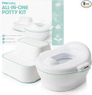 Frida Baby All-in-One Potty | Training Toilet with Toddler Potty Chair, Toilet Seat Topper, Toilet Step Stool, Sink Step Stool, Cleanup Essentials, and Professional Potty Guide by TinyTreasures Baby Boutique