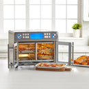 Emeril Lagasse Dual Zone 360 Air Fryer Oven Combo with French Door, 25 QT Extra Large, Cook Two Foods in Different Ways, Up to 60% Faster from Frozen to Finish by CozyNest Decor