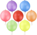 RUBFAC 36 Punch Balloons Punching Balloon Heavy Duty Party Favors For Kids, Bouncy Balls with Rubber Band Handle for Birthday Party, Goodie Bag, Stocking Stuffers for Kids by TinyTreasures Baby Boutique