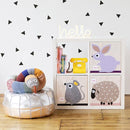 3 Sprouts Toy Storage Organizer: Toy Box Cube Organizer for Playroom, Nursery - Foldable Storage Bin - Mouse by TinyTreasures Baby Boutique