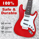 16inch Mini Guitar Toy for Kids and Beginners, Electric Guitar with Strap for Toddlers and Boys and Girls Instrument Toys by TinyTreasures Baby Boutique