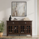 Acadian - Large Sideboard Buffet - Brown by HouseOfZazla